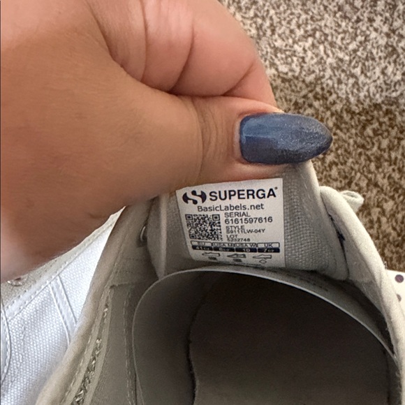 Superga 2740 Platform Grey Shoes - Picture 10 of 10